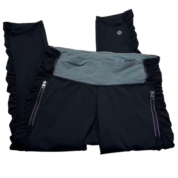 Lululemon Run In The Sun Crop Leggings - Picture 2 of 11